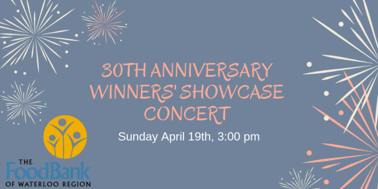 30th Anniversary Winners’ Showcase – Kitchener Waterloo Chamber Orchestra